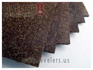 NITRILE CORK coarse grain LEVELERS